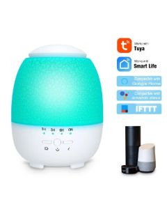 CurtZee Smart Humidifier for Large Bedroom,  6 Liters, Built-in Humidity Sensor, Essential Oil, Air Vaporizer, Timer Setting